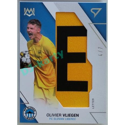 2022/23 Sportzoo Fortuna Liga 2. série #UM-OV Oliver Vliegen Unique Mark 4/7