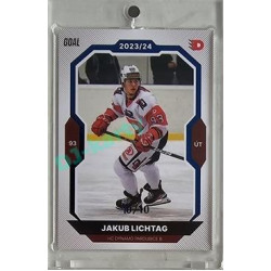 2023/24 Goal cards Chance Liga 2. série #379 Jakub Lichtag Blue 10/10