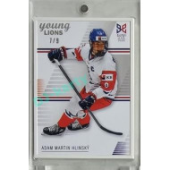 2023/24 Legendary Cards Hlinka Gretzky Cup Young Lions #05 Adam Martin Hlinský Frame White 7/9