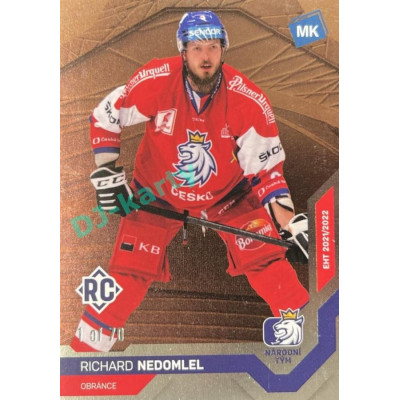 2021/22 MK reprezentace #019 Richard Nedomlel RC EHT Bronze 1 of 70