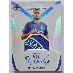 2021/22 Sportzoo Fortuna Liga 2. série #IM-MC Matěj Chaluš IMPERIAL SCRIPTED MEMORABILIA 17/25