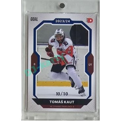 2023/24 Goal cards Chance Liga 2. série #380 Tomáš Kaut Blue 10/10