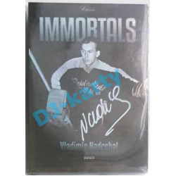 2020 OFS Síň slávy českého hokeje Vladimír Nadrchal #IM-2 09/10 Immortals Signature White