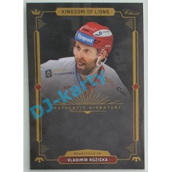 2021 OFS Kingdom of Lions Vladimír Růžička #A19 Authentic Signature PROMO (bez podpisu)