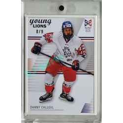 2023/24 Legendary Cards Hlinka Gretzky Cup Young Lions #14 Danny Chludil Frame White 8/9