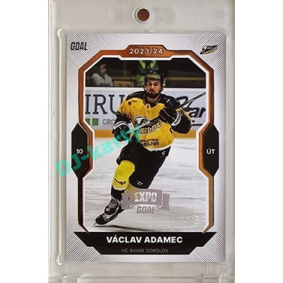 2023/24 Goal cards Chance Liga 2. série #362 Václav Adamec Expo Silver 1of7