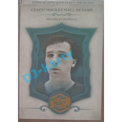 2020 OFS Síň slávy českého hokeje Miloslav Hořava #SSCH-061 First Day of Issue Rainbow