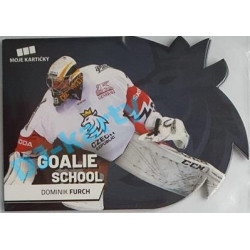 2020 MK reprezentace Dominik Furch #9 Goalie School Die-cut Blue Retail