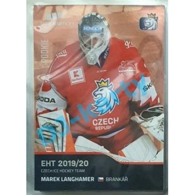 2020 MK reprezentace Marek Langhamer RC EHT #19 Red Promo