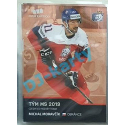 2020 MK reprezentace Michal Moravčík Tým MS 2019 #52 Red Promo