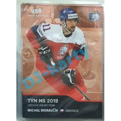 2020 MK reprezentace Michal Moravčík Tým MS 2019 #52 Red Promo