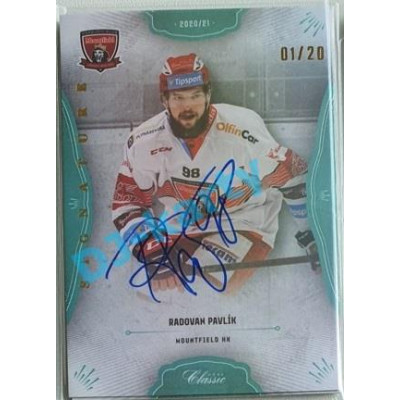 2020/21 OFS 2. série Radovan Pavlík #230 01/20 Rainbow Signature