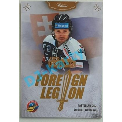 2020/21 OFS 2. série Rastislav Dej #FL-RDJ Foreign Legion GOLD Expo Ostrava /3