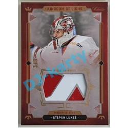 2021 OFS Kingdom of Lions Štěpán Lukeš #S01 3/5 Piece of Stick GOLD