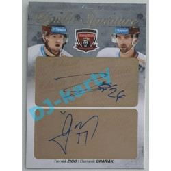 2017/18 OFS Tomáš Zigo/Dominik Graňák #DS-45 1/3 Double Signature Gold