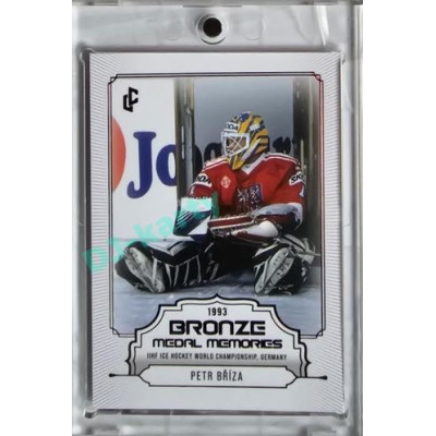 2023 LC Bronze Medal Memories 1993 #01 Petr Bříza Red parallel xx/49