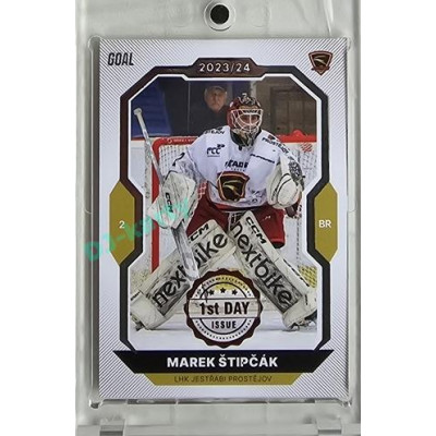 2023/24 Goal cards Chance Liga 1. série #043 Marek Štipčák 1st day of issue