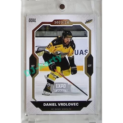 2023/24 Goal cards Chance Liga 2. série #366 Daniel Vrdlovec Expo Silver 1of7