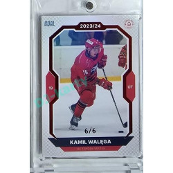 2023/24 Goal cards Chance Liga 1. série #121 Kamil Walega Red 6/6