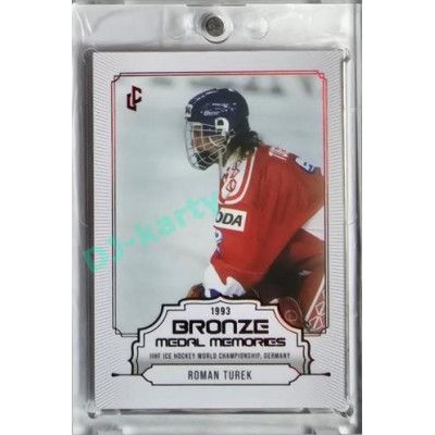 2023 LC Bronze Medal Memories 1993 #02 Roman Turek Red parallel xx/49