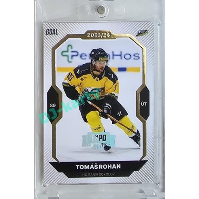 2023/24 Goal cards Chance Liga 2. série #367 Tomáš Rohan Expo Silver 1of7