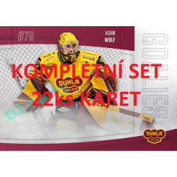 2022/23 Goal Cards Chance Liga 2. série Goalies kompletní set 22ks