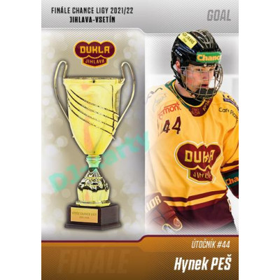 2022/23 Goal Cards Chance Liga 1. série #J-19 Hynek Peš Finále 2022