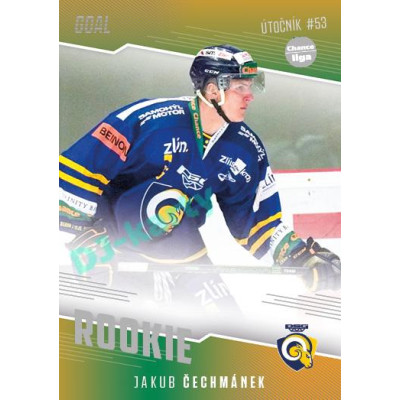 2022/23 Goal Cards Chance Liga 2. série #19 Jakub Čechmánek Rookie