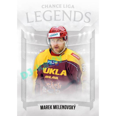 2022/23 Goal Cards Chance Liga 2. série #19 Marek Melenovský Legends