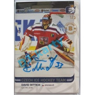 2020 MK reprezentace David Rittich #56 1/5 Buyback Autographs