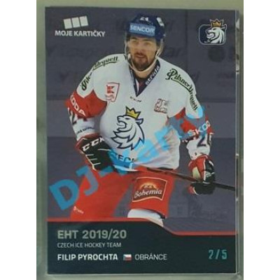 2020 MK reprezentace Filip Pyrochta EHT #26 2/5 Blue