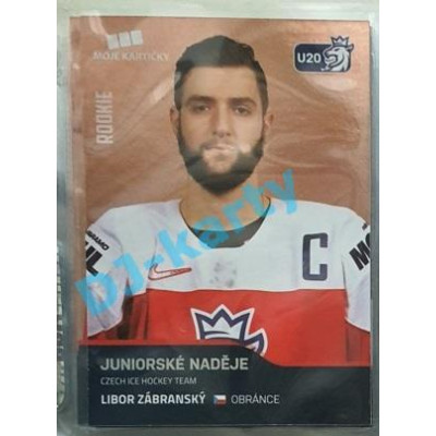 2020 MK reprezentace Libor Zábranský RC juniorské naděje #79 Red Promo