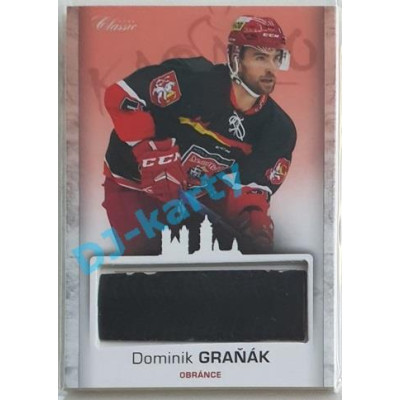 2017 OFS Mountfield Cup Dominik Graňák #10 Game Used Stick PROMO