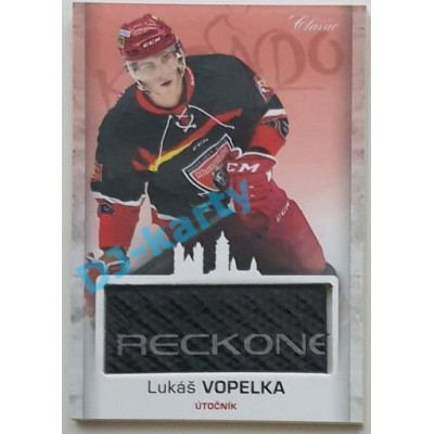 2017 OFS Mountfield Cup Lukáš Vopelka #21 6/9 Game Used Stick