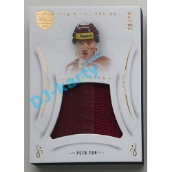 2021/22 OFS The Final Series Petr Ton #MEM-PO 20/20 Game Used Gold