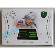 2021/22 OFS The Final Series Tomáš Zohorna #STI-ZOT 5/5 Game Used Stick Emerald
