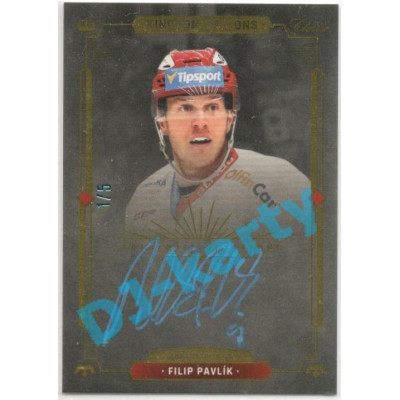 2021/22 OFS The Final Series Filip Pavlík #A04 1/5 Bonus Signature Kingdom of Lions