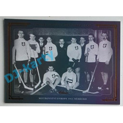 2021/22 OFS The Final Series Mistrovství Evropy 1911 Německo #HCNT-02 04/15 History of Czech National Teams