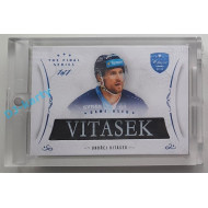 2021/22 OFS The Final Series Ondřej Vitásek #STI-VIO 1/1 Game Used Stick Blue