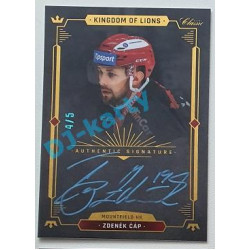 2021/22 OFS The Final Series Zdeněk Čáp #A09 4/5 Bonus Signature Kingdom of Lions