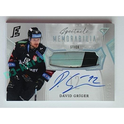 2022/23 Sportzoo ELH 2. série #SM-DG Dávid Gríger Spectacle Memorabilia 10/35