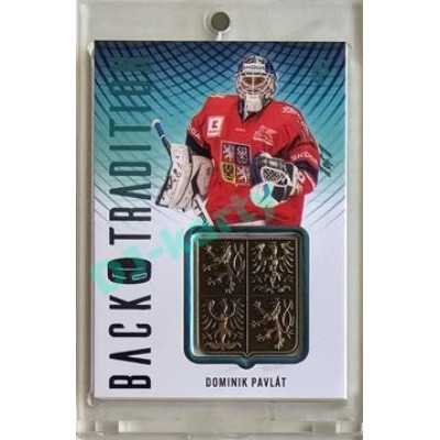 2023/24 LC Expectations Road to Prague #BTT-03 Dominik Pavlát Back to Tradition Turquoise 1/1