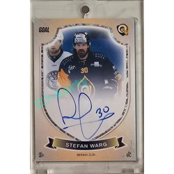 2023/24 Goal cards Chance Liga O kapku lepší hokej #01 Stefan Warg Expo Ostrava Signature x/6