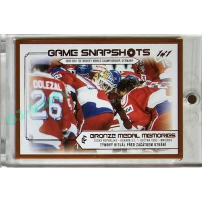 2023 LC Bronze Medal Memories 1993 #GS-06 Týmový rituál Game Snapshots Bronze Frame 1of1