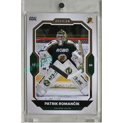 2023/24 Goal cards Chance Liga 1. série #015 Patrik Romančík Gold 1of20