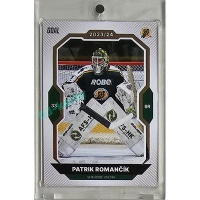 2023/24 Goal cards Chance Liga 1. série #015 Patrik Romančík Gold 1of20