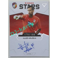 2021/22 Sportzoo Fortuna Liga Aleš Hruška #S1-AH 179/199 Signed Stars level 1