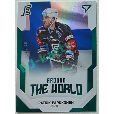 2021/22 Sportzoo TIPSPORT ELH 2. série #ATW-20 Patrik Parkkonen Around The World 04/30