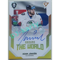 2021/22 Sportzoo TIPSPORT ELH 2. série #AWS-23 Adam Jánošík Around The World Auto 83/90