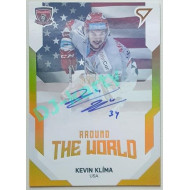 2021/22 Sportzoo TIPSPORT ELH 2. série #AWS-35 Kevin Klíma Around The World Auto 89/90